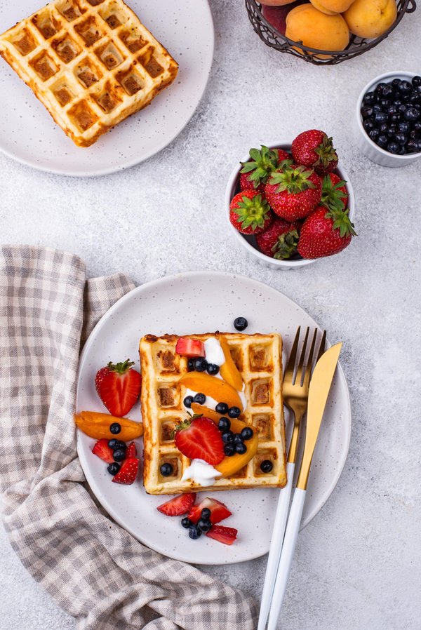 How to Make an Authentic Belgian Waffle with Pearl Sugar and a Light Crust?